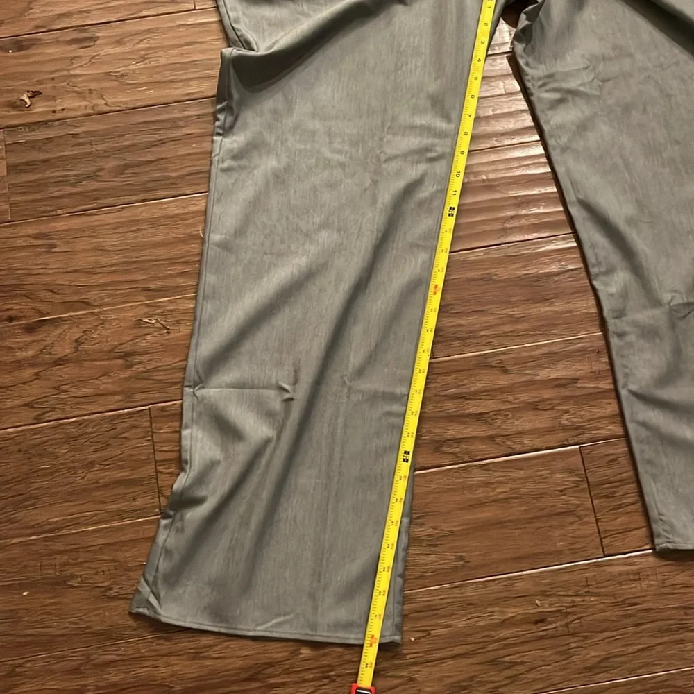 Fashion Nova Shatter the Ceiling Wise Leg Grey Trousers Size 1X - Picture 7 of 10